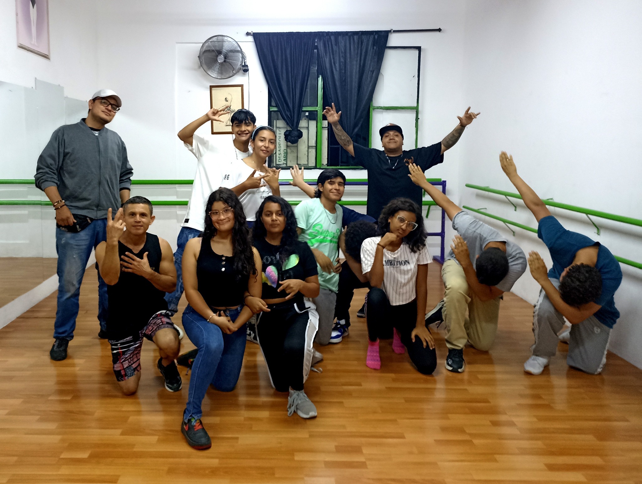 Clase de danza urbana