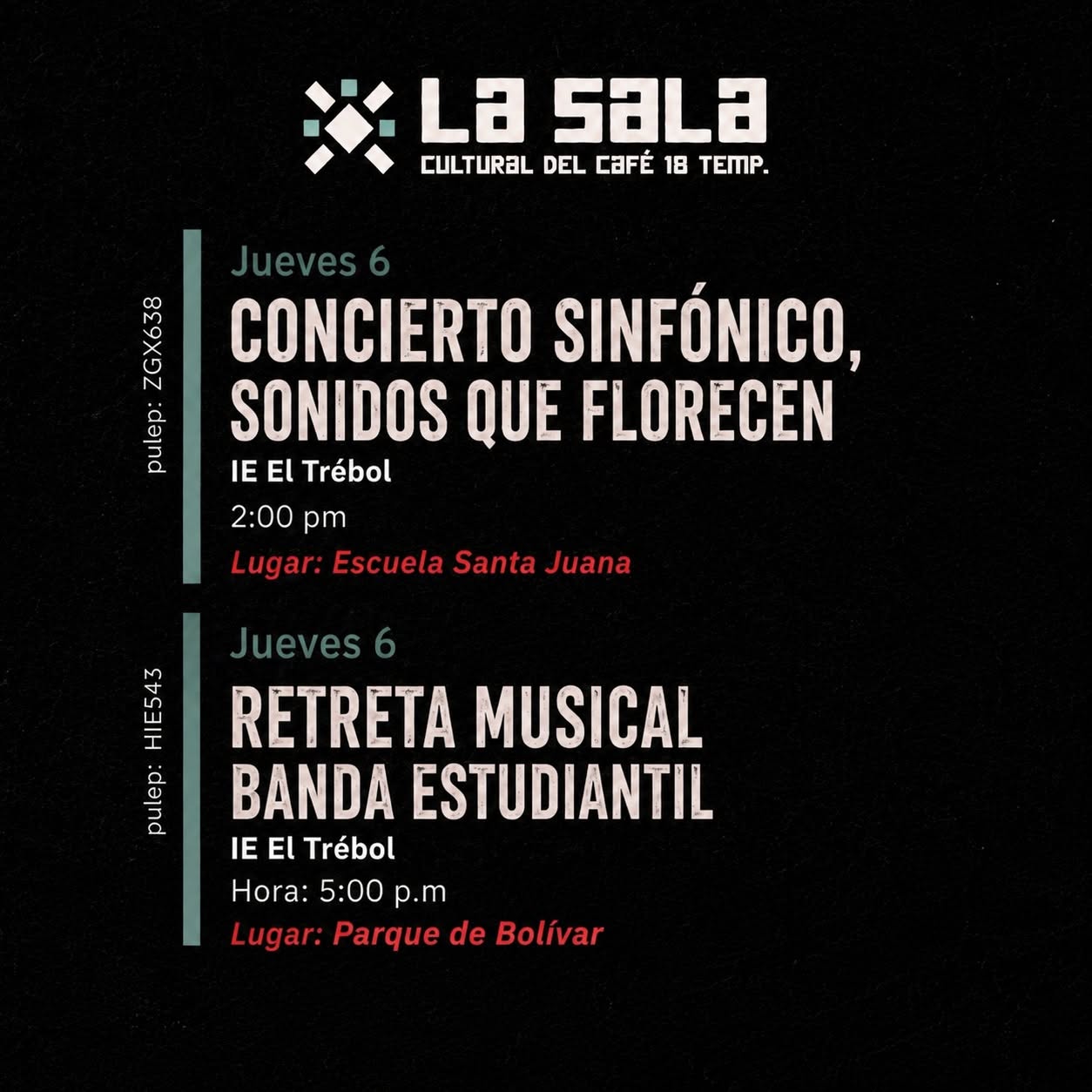 Programación de agosto 2