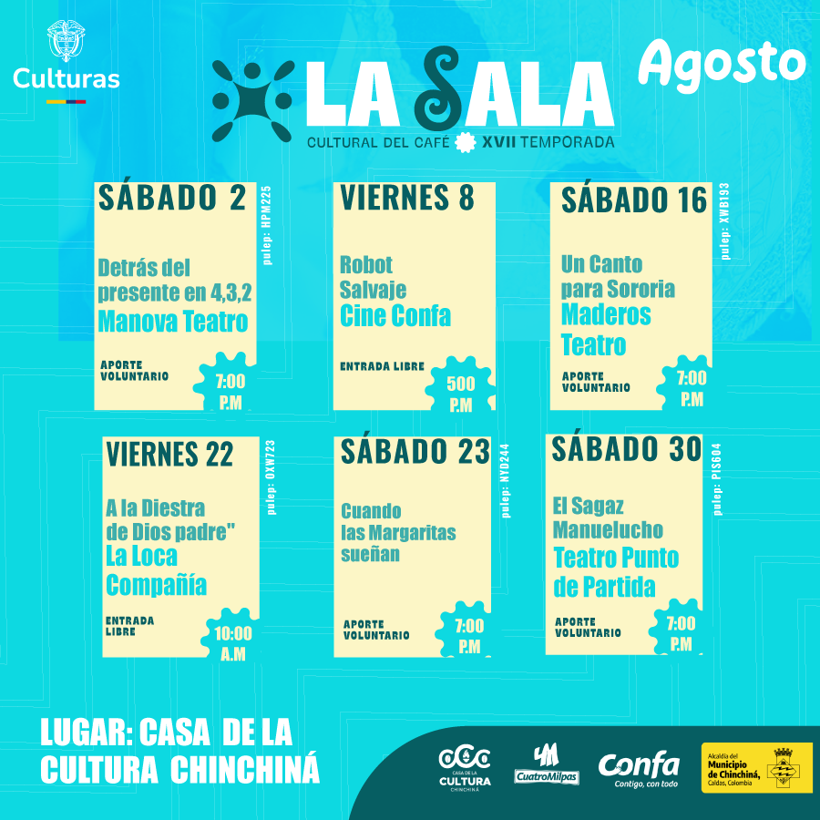Programación Agosto